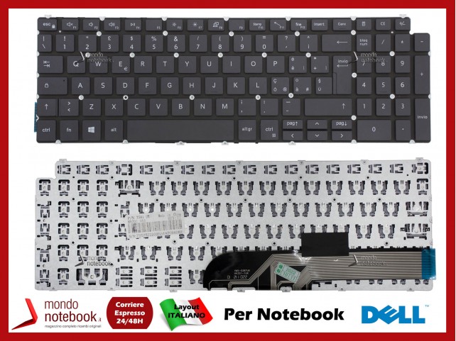 Tastiera Notebook DELL 15 7590 5584 5590 5593 5594 5598 - Black