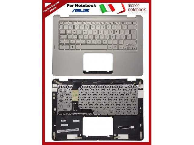 Tastiera con Top Case ASUS UX360CA (Rosa Gold) Layout Italiano