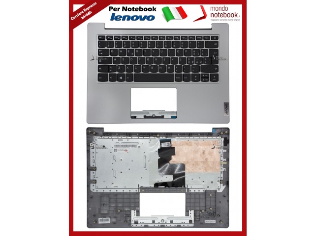 Tastiera con Top Case LENOVO IdeaPad 1 14ADA05 (82GW) (Silver) Italiana