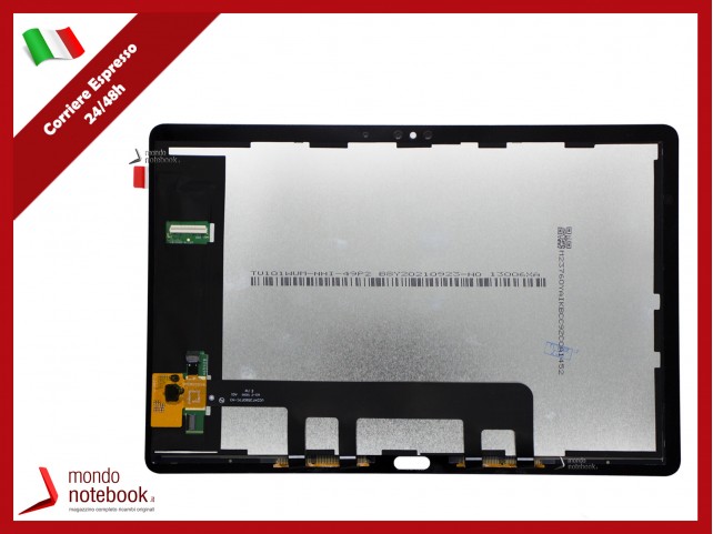 DISPLAY LCD PER HUAWEI MEDIAPAD M5 LITE 10 BAH2-W19 AL00 TOUCH SCREEN VETRO NERO