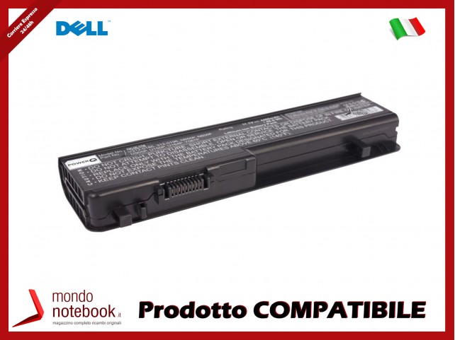 Batteria PowerQ per DELL Studio 1745 4400 mAh 11.1V P/N 312-0186 Nero