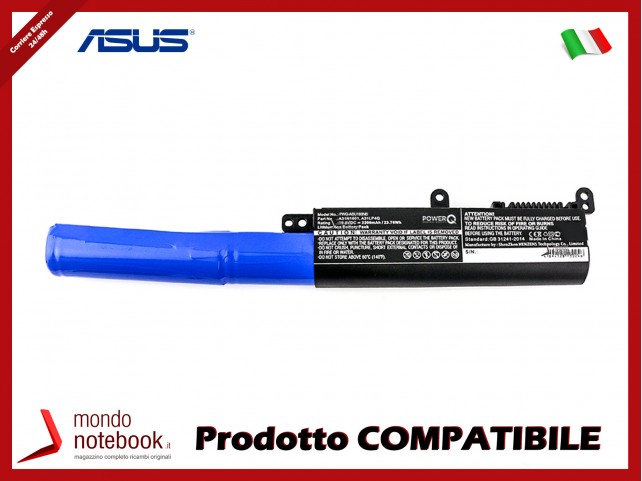 Batteria PowerQ per Asus A541NC 2200 mAh 10.8V P/N 0B110-00440000 Nero