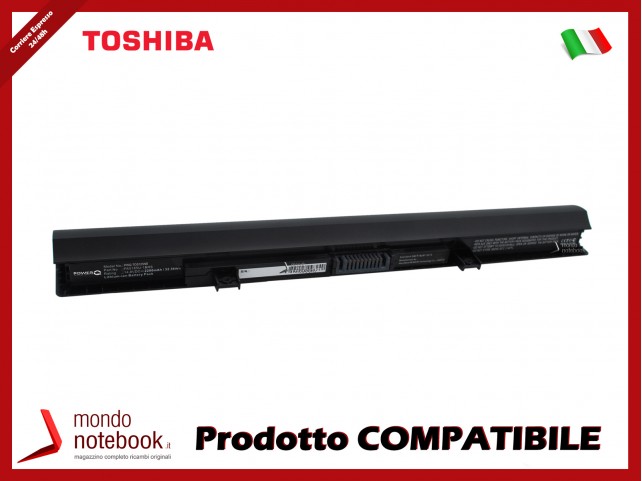 Batteria PowerQ per Toshiba Satellite C50 2200 mAh 14.8V P/N G71C000HW110 Nero