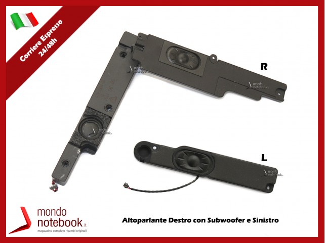 Coppia Speaker Set Altoparlanti Casse APPLE MacBook Pro 15" A1286 2010 2011 2012