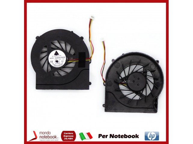 Ventola Fan CPU HP DV7-4000 DV6-3000 DV6-4000 - 610773-001