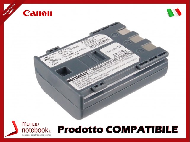 Batteria PowerQ per Canon 40MC 600mAh 7.4V P/N BP-2L5