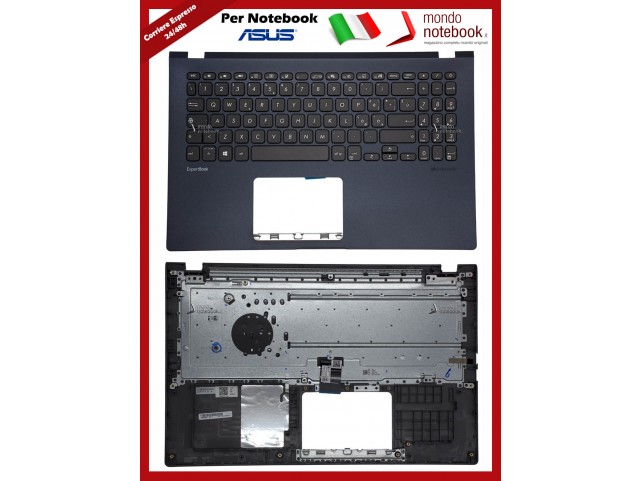 Tastiera con Top Case ASUS X509JA X509JB X509JP (Blue) Layout Italiano