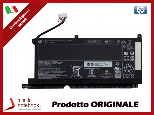 Batteria Originale HP 15-DK 15-DH 15-EC 16-A 11.55V 52.5Wh - L48495-005