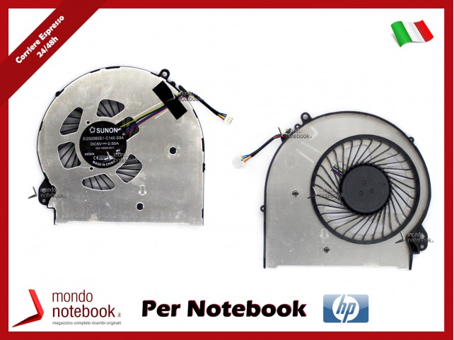 Ventola Fan per HP OMEN 15-5010NR 15-5000 Q001TX 5114TX 5113TX (Right)