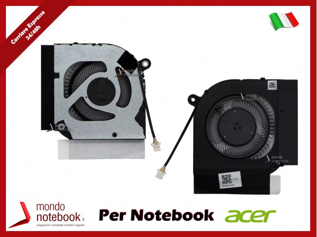 Ventola Fan CPU Acer Nitro AN515-45 AN515-55 AN515-56 AN515-57 AN517-41 AN517-52 AN517-53 AN517-54