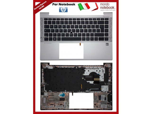 Tastiera con Top Case Hp Elitebook 840 G7 (Italiana)