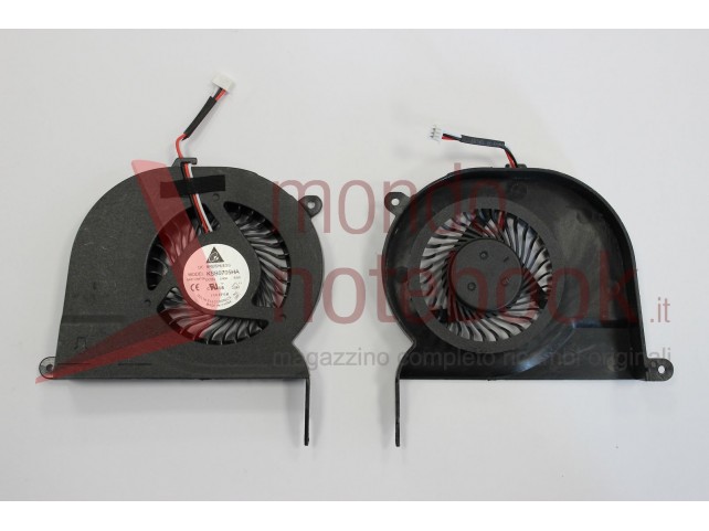 Ventola Fan CPU SAMSUNG RV411 RV420 RV509 RV511 RV515 RV520 (4 Pin 3 Cavi)