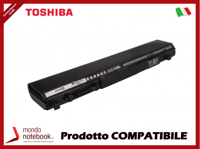 Batteria PowerQ per Toshiba Dynabook R730 4400 mAh 10.8V P/N PA3831U-1BRS Nero