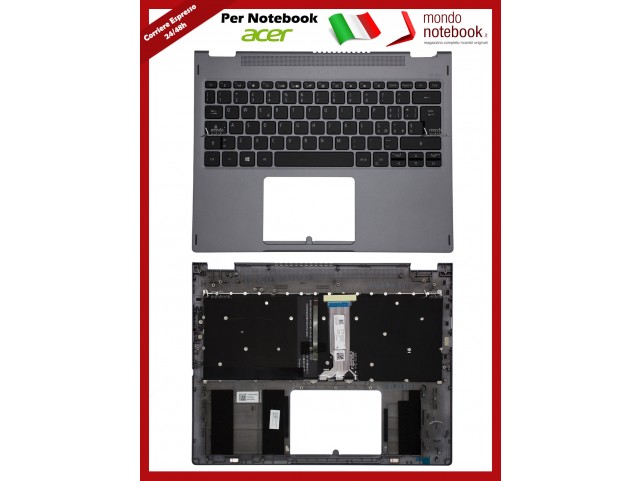 Tastiera con Top Case ACER Spin SP513-55N (Retroilluminata) Italiana