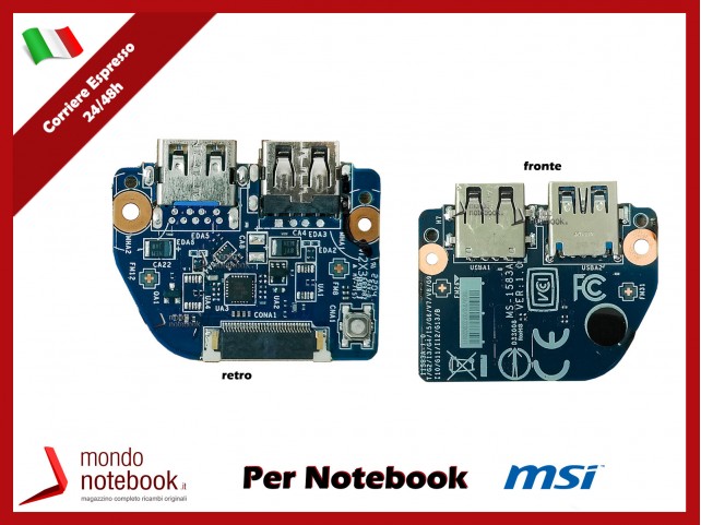 Board USB MSI crosshair 15 b12uez