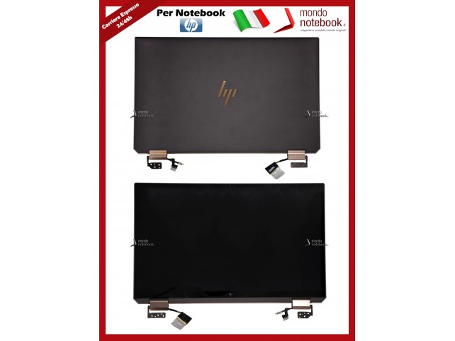 Display Completo di Touchscreen per HP Spectre x360 serie 15-eb 15t-eb0043dx Nero