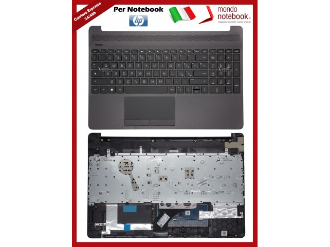 Tastiera con Top Case HP Elitebook 250 G8 (Grey) Italiana M31099-061