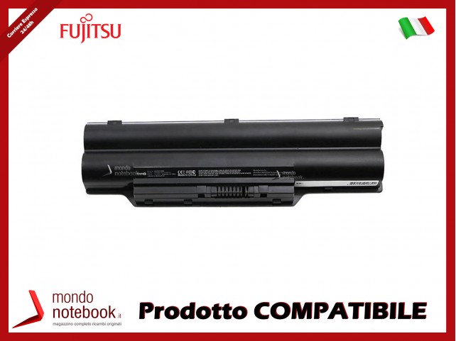 Batteria PowerQ per Fujitsu FMV-BIBLO MG/G70 4400 mAh 10.8V P/N cp293541-01 Nero