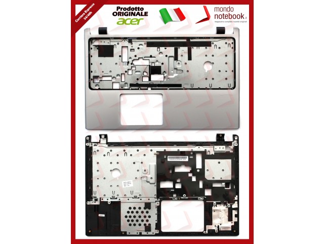 Top Case Scocca Superiore ACER Aspire V5-531 V5-531G V5-571 V5-571G (Silver)