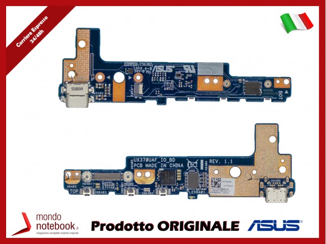 Connettore I/O Audio USB Board ASUS UX370UA 90NB0EN0-R10011