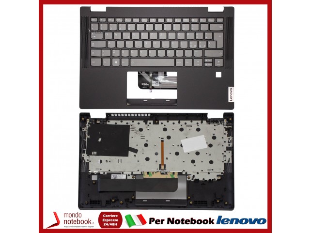 Tastiera con Top Case LENOVO Flex 5-14IIL05 5-14ARE05 5-14ITL05 (Versione 1) Grey