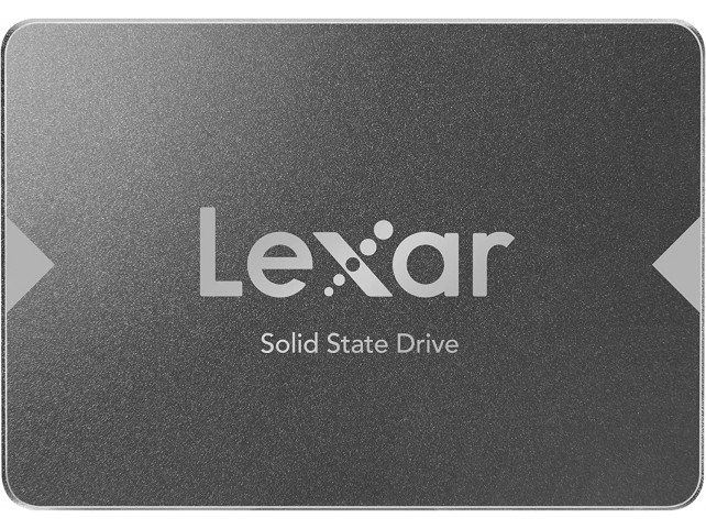 SSD Lexar NS100 2,5" SATA III 6Gb/s SSD 128GB, a Stato Solido, Fino a 520 MB/s di Lettura (LNS100128AMZN)