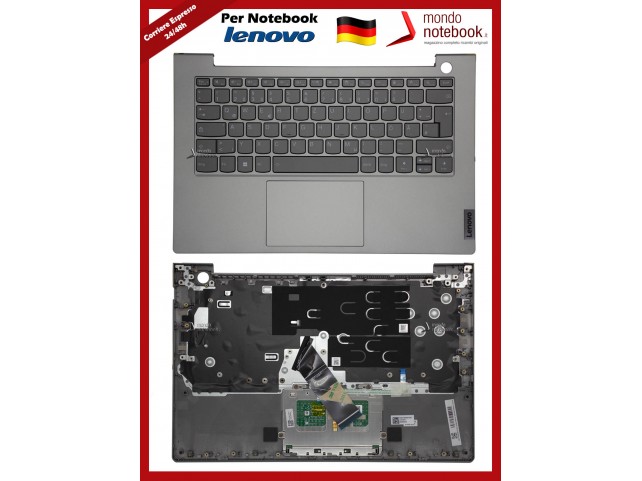 Tastiera con Top Case Lenovo ThinkBook 14 G3 ACL Tedesca