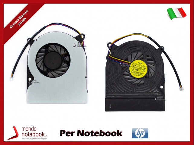 Ventola Fan CPU HP TouchSmart 600 AIO (VERSIONE 12V)