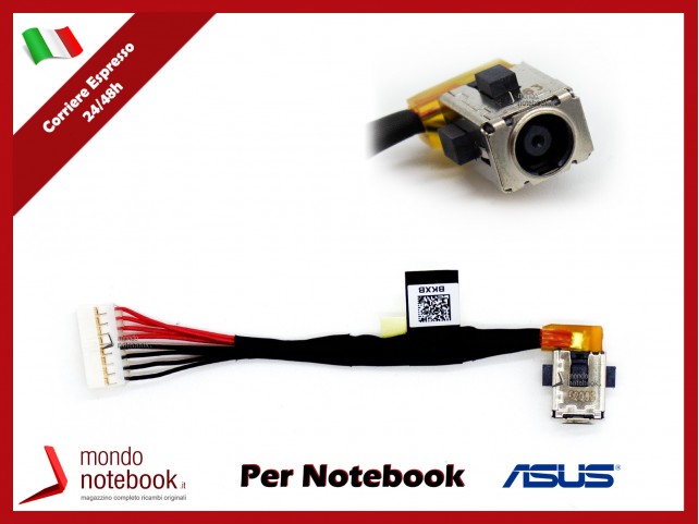 Connettore di Alimentazione DC Power Jack ASUS FX705GM FX505DU FA506QM FA706II (8 Pin)