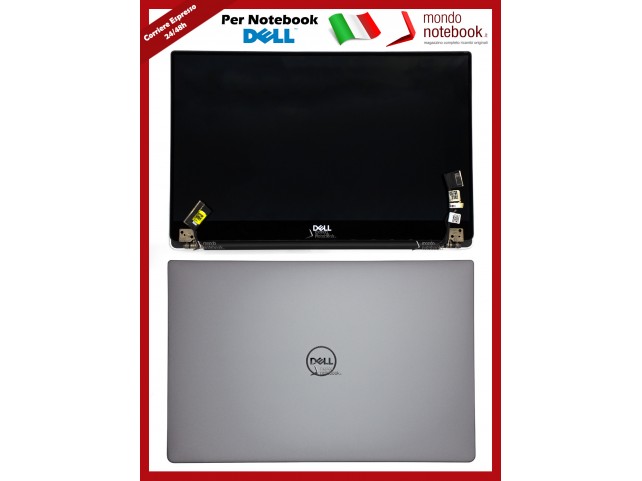 Display LCD con Touch Screen Originale Dell XPS 13 9370 P82G P82G002 FHD Silver