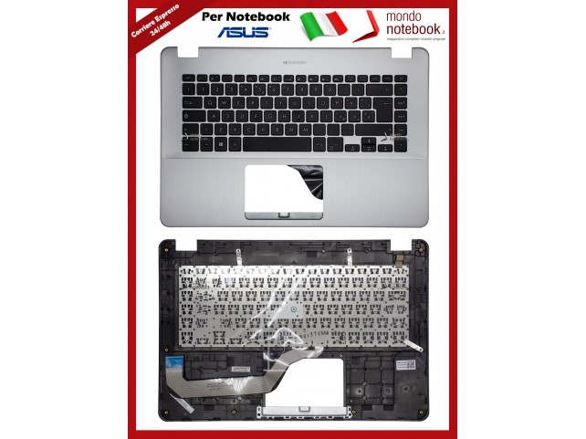 Tastiera con Top Case ASUS VivoBook 15 X505 (STAR GREY) Italiana