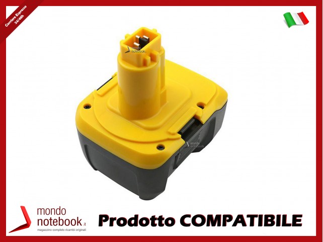 Batteria Compatibile Alta Qualità DeWalt DE9141 DE9140 DC737KL DC733KL DC733C2 14.4V 3Ah