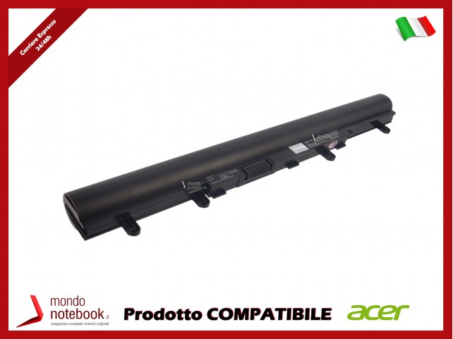 Batteria PowerQ per Acer Aspire E1 2400 mAh 14.8V P/N 4ICR17/65 Nero