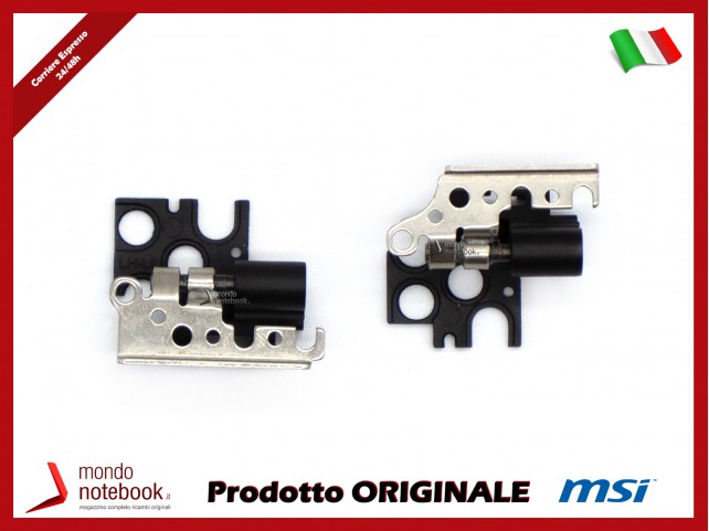 Cerniere Hinges MSI PRESTIGE 14 A10SC A10SC-073IT (Coppia)