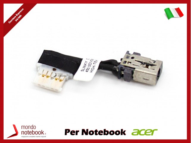 Connettore di Alimentazione DC Power Jack ACER Spin SP314-51 SP314-52