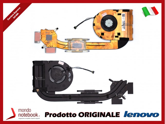 Dissipatore e Ventola Heatsink Fan CPU Lenovo ThinkPad T15p Gen 1 P15v Gen 1