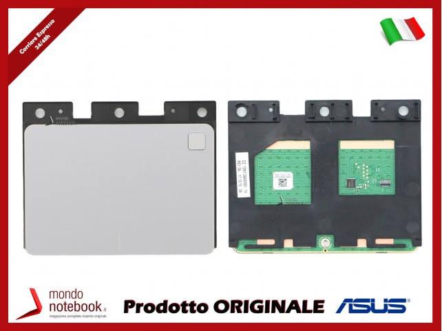 Touchpad Trackpad Board ASUS VivoBook Pro 15 N580 N580V N580VD X580 X580V X580VD (Grey) Con FINGERPRINT