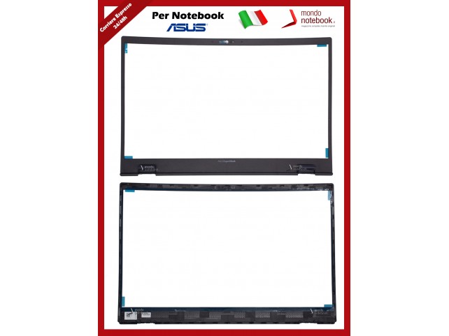 Bezel Cornice LCD ASUS B1500 L1500 X516 Nera