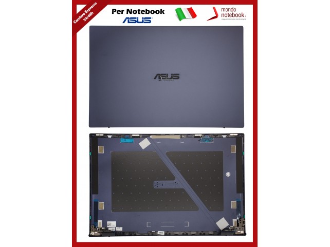 Cover LCD ASUS B1500 L1500 X516 Nera con Cerniere