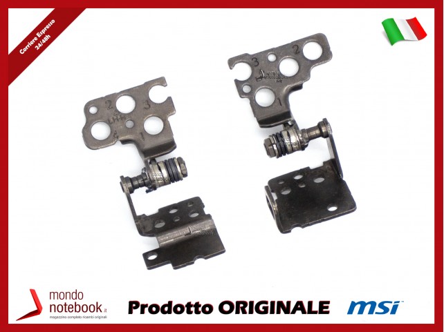 Cerniere Hinges MSI MS-16P5 GE63 Raider RGB 8re-240xit (Coppia)