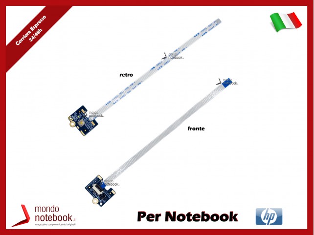 Pulsante Tasto Accensione Power Board HP ProBook 440 G2 450 G2 455 470 G2 LS-B181P 767442-001