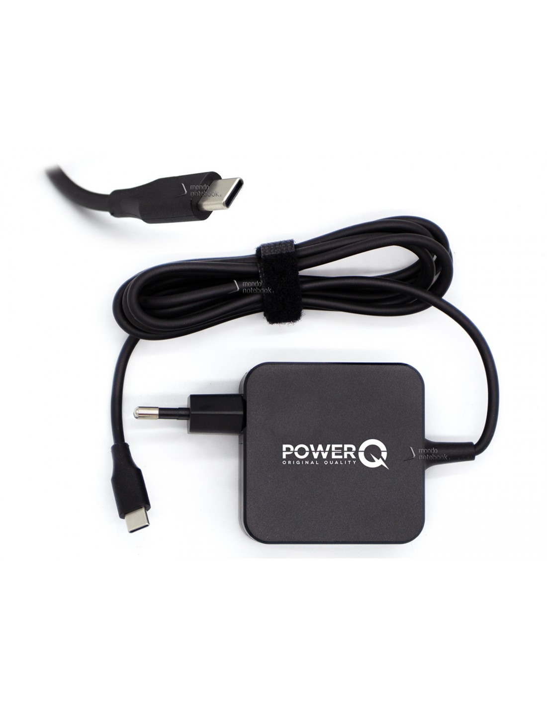 Alimentatore PowerQ 65W 5V 2.4A, 9V 3A, 12V 3A, 15V 3A, 20V 3.25A - USB