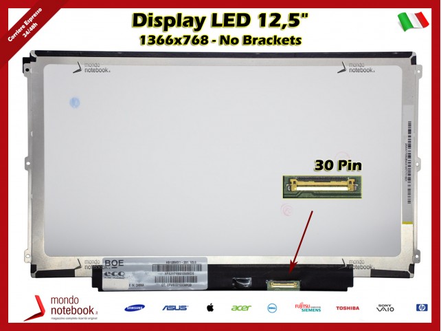 Display LCD  Originale DELL E7240 E7250 (12.5")