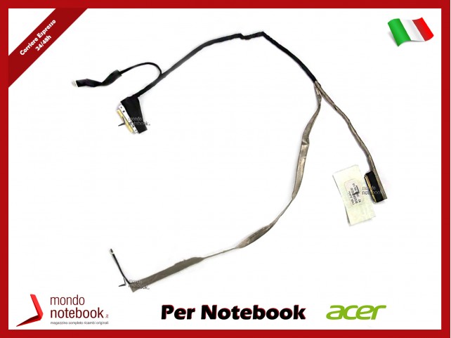 Cavo Flat LCD ACER E1-572 E1-510 E1-532 V5-561P V5WE2 Touch DC02001VE10 (40 Pin)