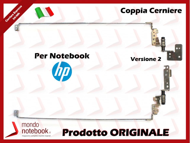 Cerniere Hinges HP Pavilion G6 G6s G6T G6X G6-1000 (COPPIA) Versione 2