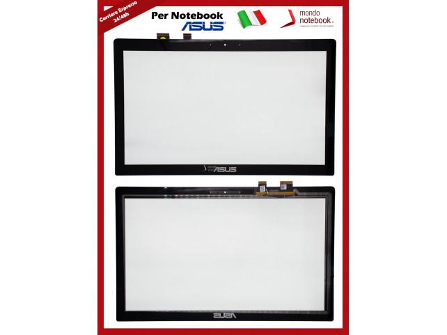 Vetro Touch Screen LCD ASUS Vivobook N550J N550JK N550JX N550L (Senza Cornice)