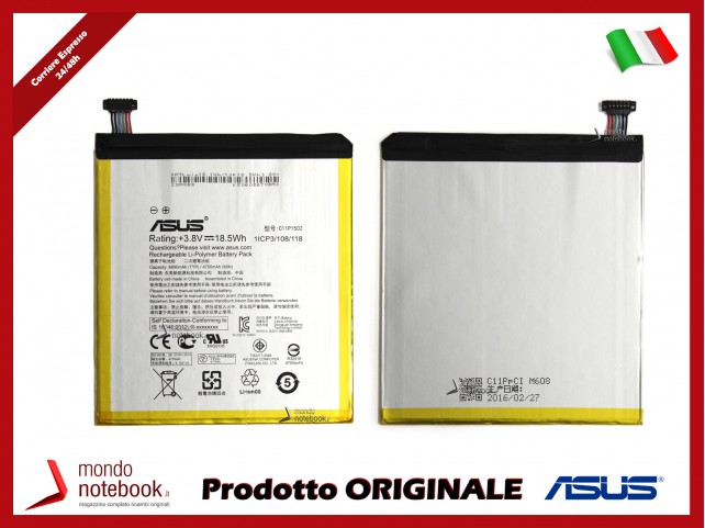 Batteria Originale ASUS ZenPad 10 ZD300 Z300 ZD300C Z300CL - C11P1502