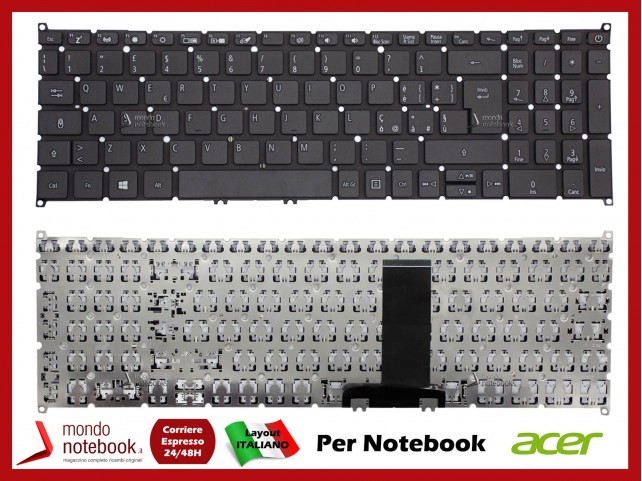 Tastiera Notebook ACER Aspire 7 A715-42 A715-42G serie A715-42G-R39V A715-41G