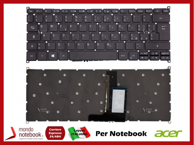 Tastiera Notebook ACER Spin 5 SP513-51 (Italiana) Retroilluminata