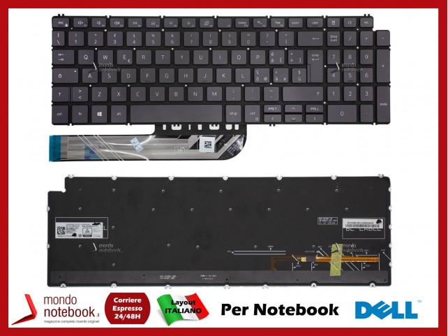 Tastiera Notebook DELL Inspiron 15 5502 5509 5510 5590 5598 5584 3501 Retroill - Italiana